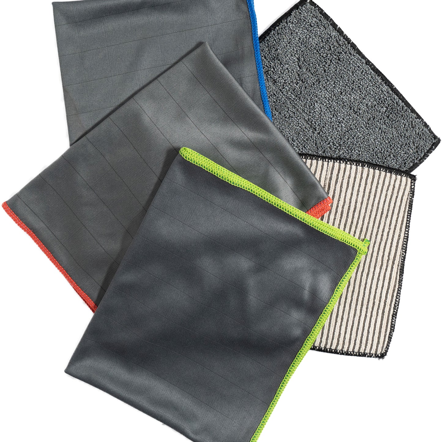 Autoputzen mit 5er Turbo Premium Carbon Mikrofaser Set, ohne Schlieren - ohne Streifen - Cleanfaser