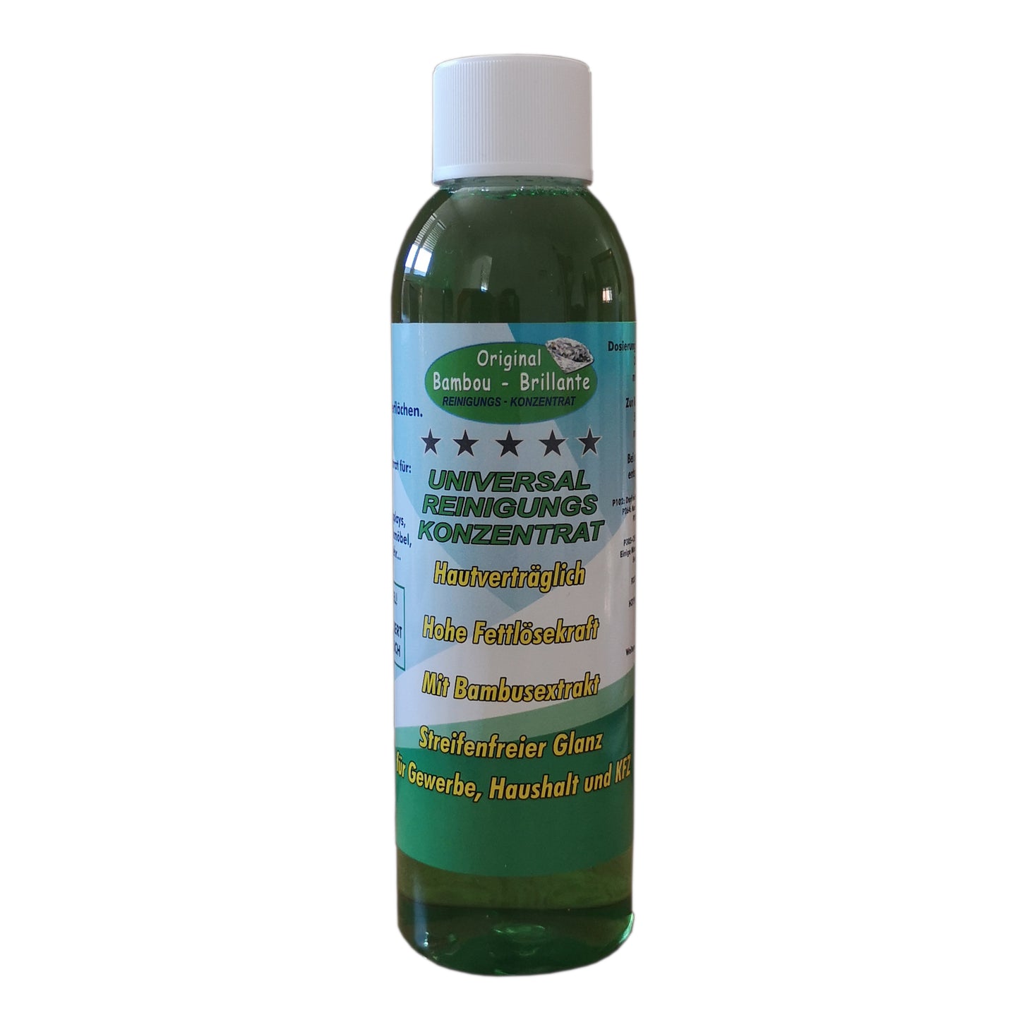 Leicht verschmutze Oberflächen putzen nach Rezept mit Bambou Brillante - Cleanfaser