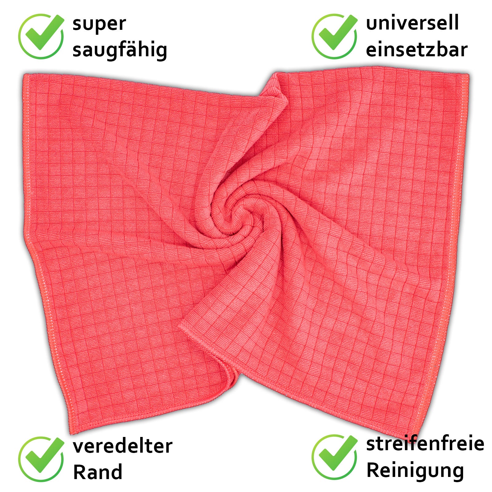 Cleanfaser Geschirrtuch-Set zum Trocknen und Polieren - extra saugstark! - Cleanfaser