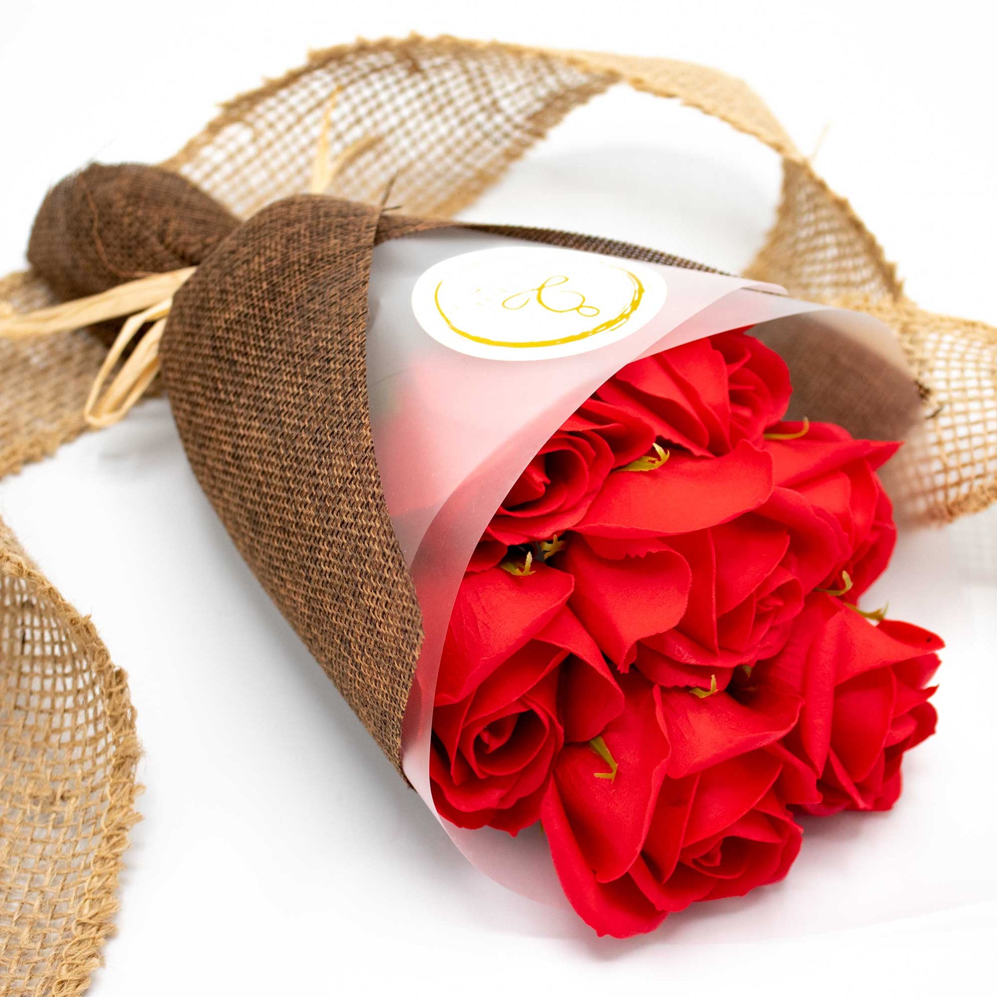 Baderosen · Seifenrosen · Romantisches Geschenk zu Muttertag · Hochzeitstag · Hochzeit · Verlobung - Cleanfaser