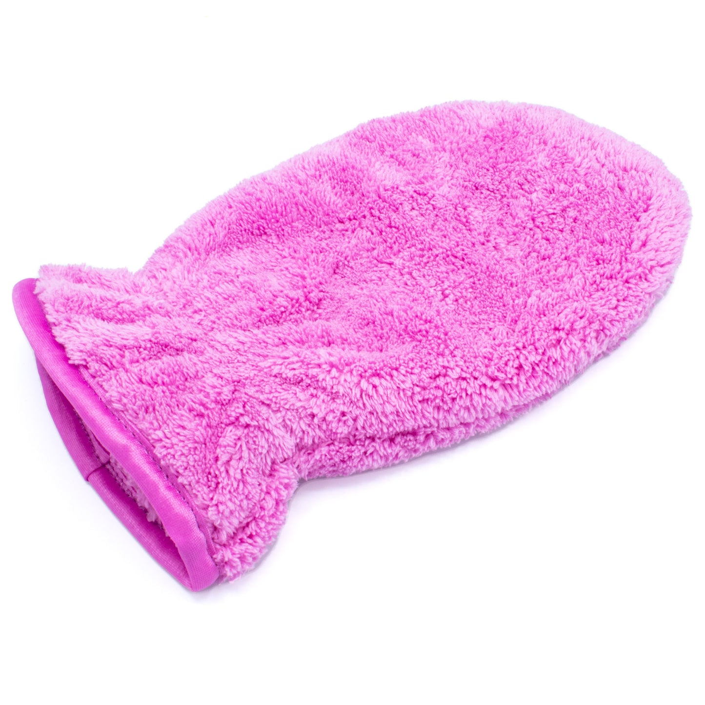 Flauschi Mikrofaser Reinigungshandschuh, Staubmagnet für Haus, blau - Cleanfaser