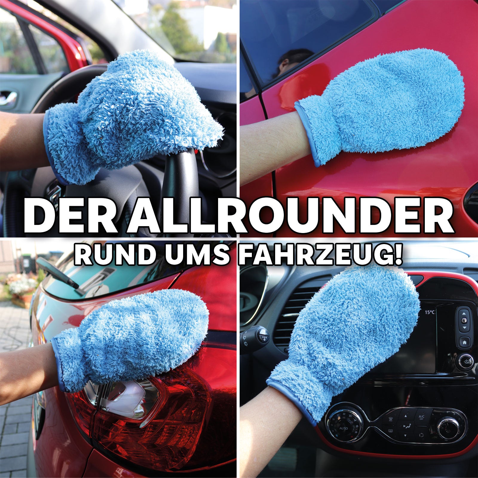 Entstauben: zuhause & unterwegs schnell sauber und kinderleicht - Cleanfaser