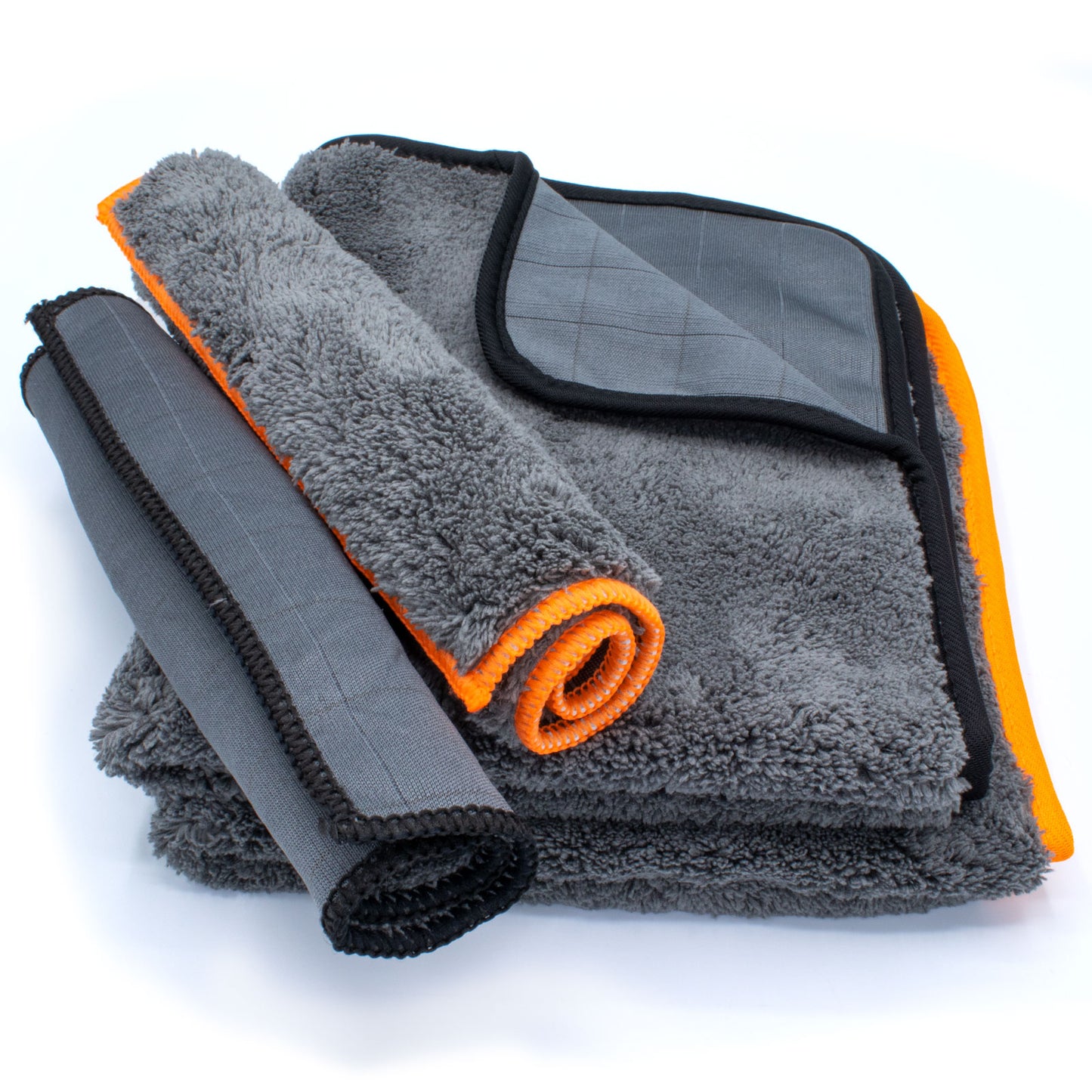 Carbonflausch Dry & Polish · Reinigungs- und Trockentuch · Carbonfaser und Mikrofaser - Cleanfaser